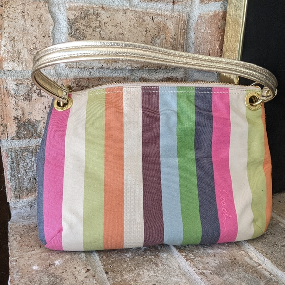 NWT Vintage coach poppy collection crossbody/shoulder - Picture 5 of 7